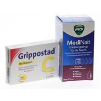 Erkältungs-Set Grippostad + WickMediNait